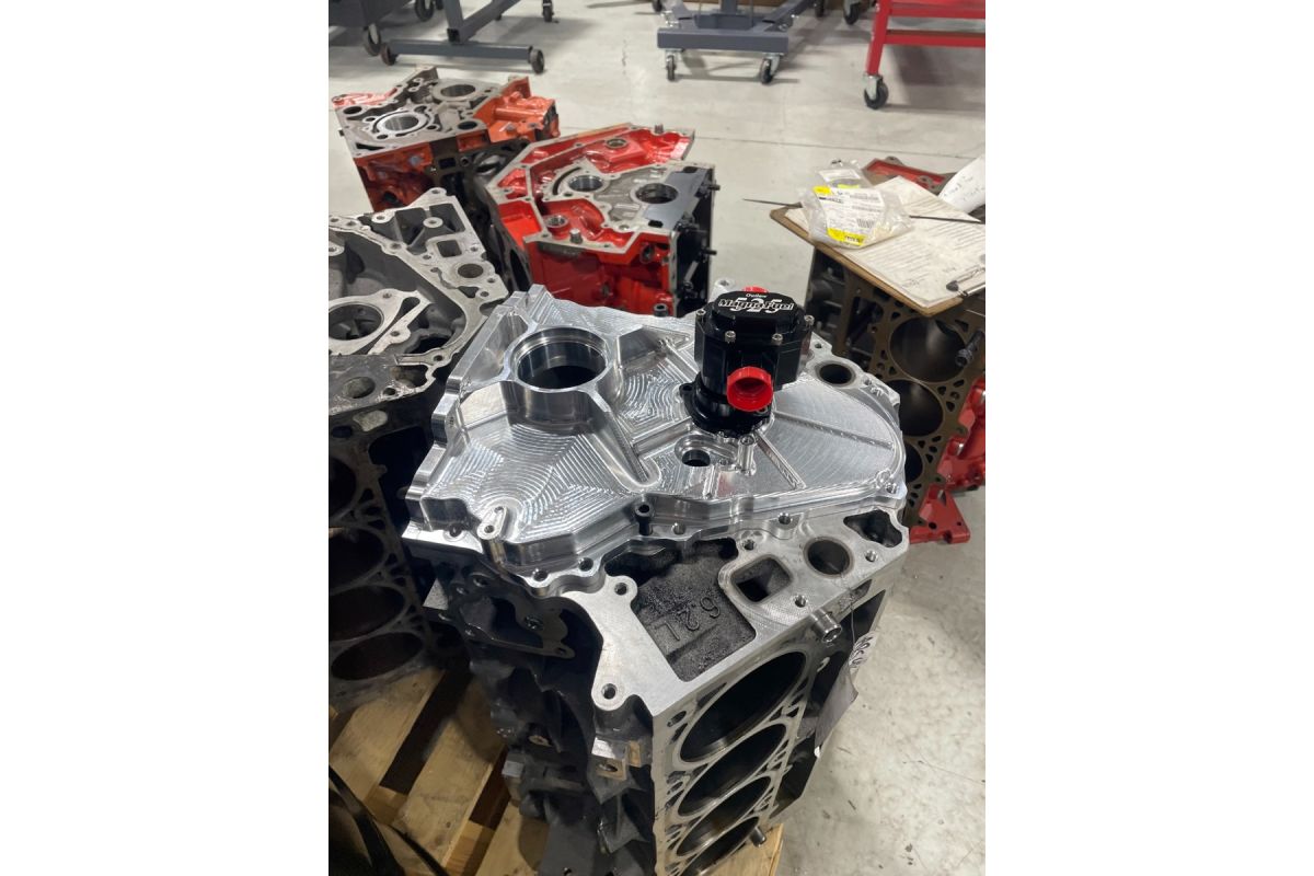 LME Billet LT1/ LT4 VVT Delete Cam Driven Fuel Pump Front Cover